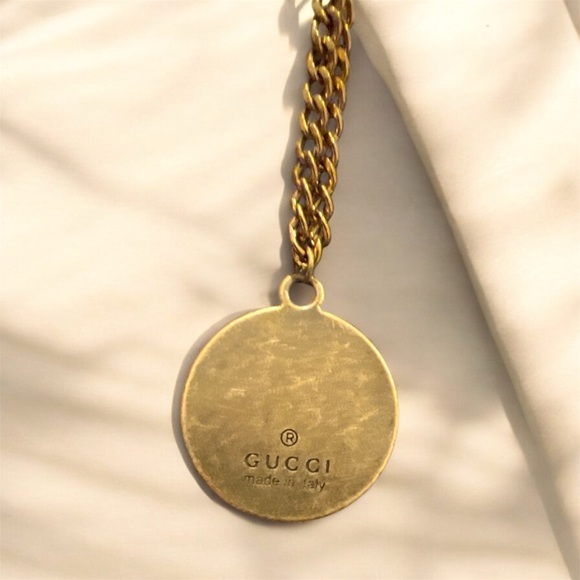 Bee Pendant Charm GC Stamped, with 18k Gold Plated Chain - Picture 3 of 4